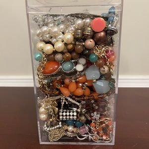 Vintage-Modern Jewelry Jar #AB25